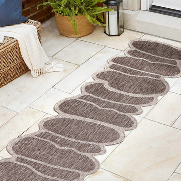 Jasper Modern Rustic Abstract Indoor/Outdoor Area Rug